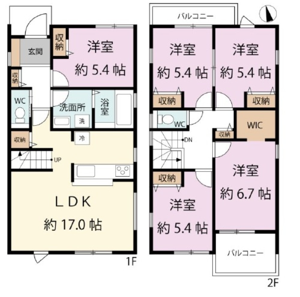 春日井市坂下町　全2棟　1号棟 画像2