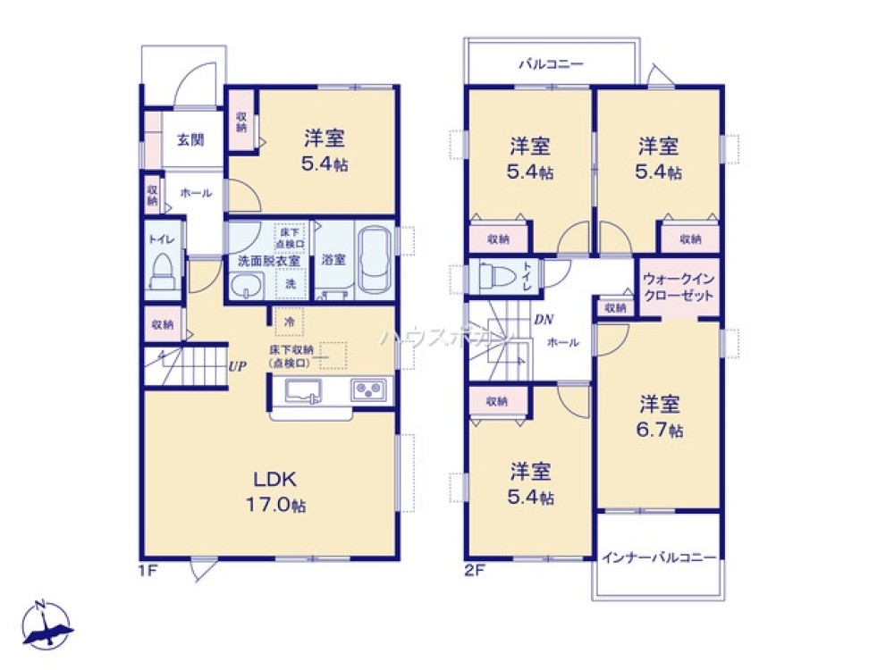 春日井市坂下町　全2棟　1号棟 画像4