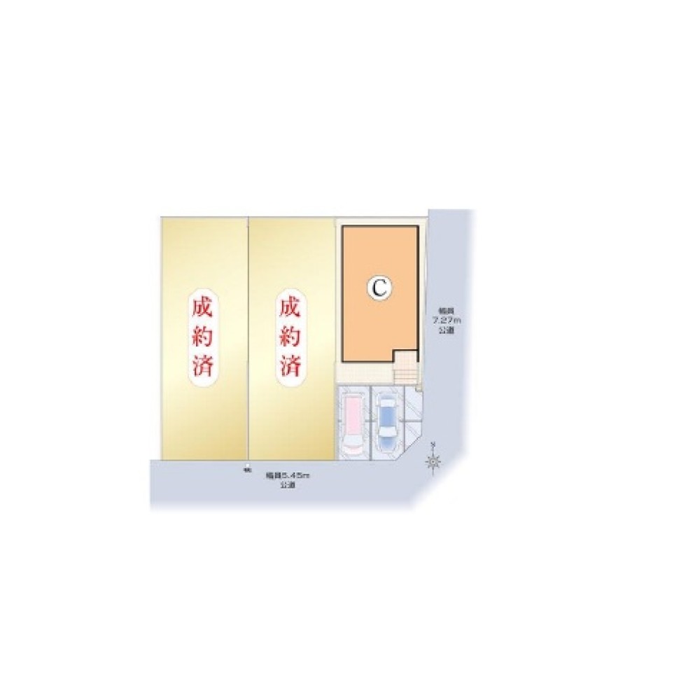 名古屋市中村区稲上町　全3棟　C棟 画像1