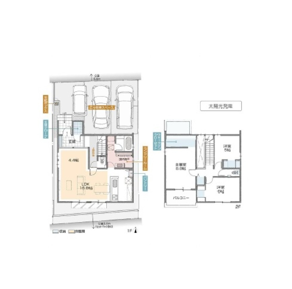 小牧市大字北外山　全3棟　B棟 画像2