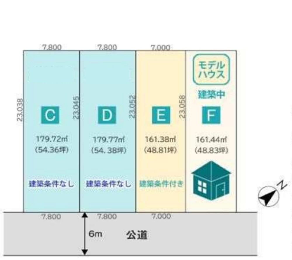 春日井市柏原町　全4区画　C区画 画像1