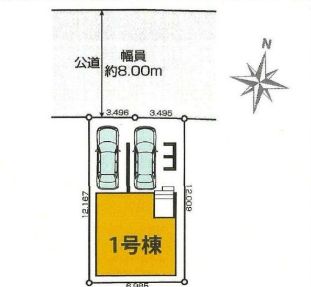 春日井市貴船町　全1棟　1号棟 画像1