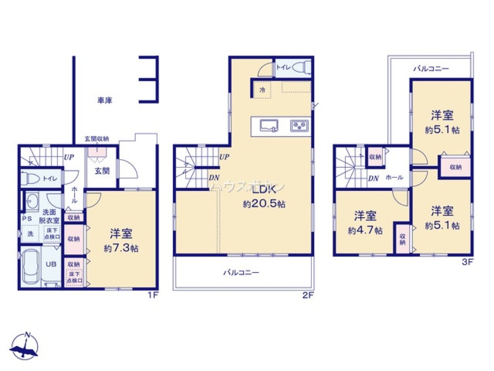 春日井市貴船町　全1棟　1号棟 画像5
