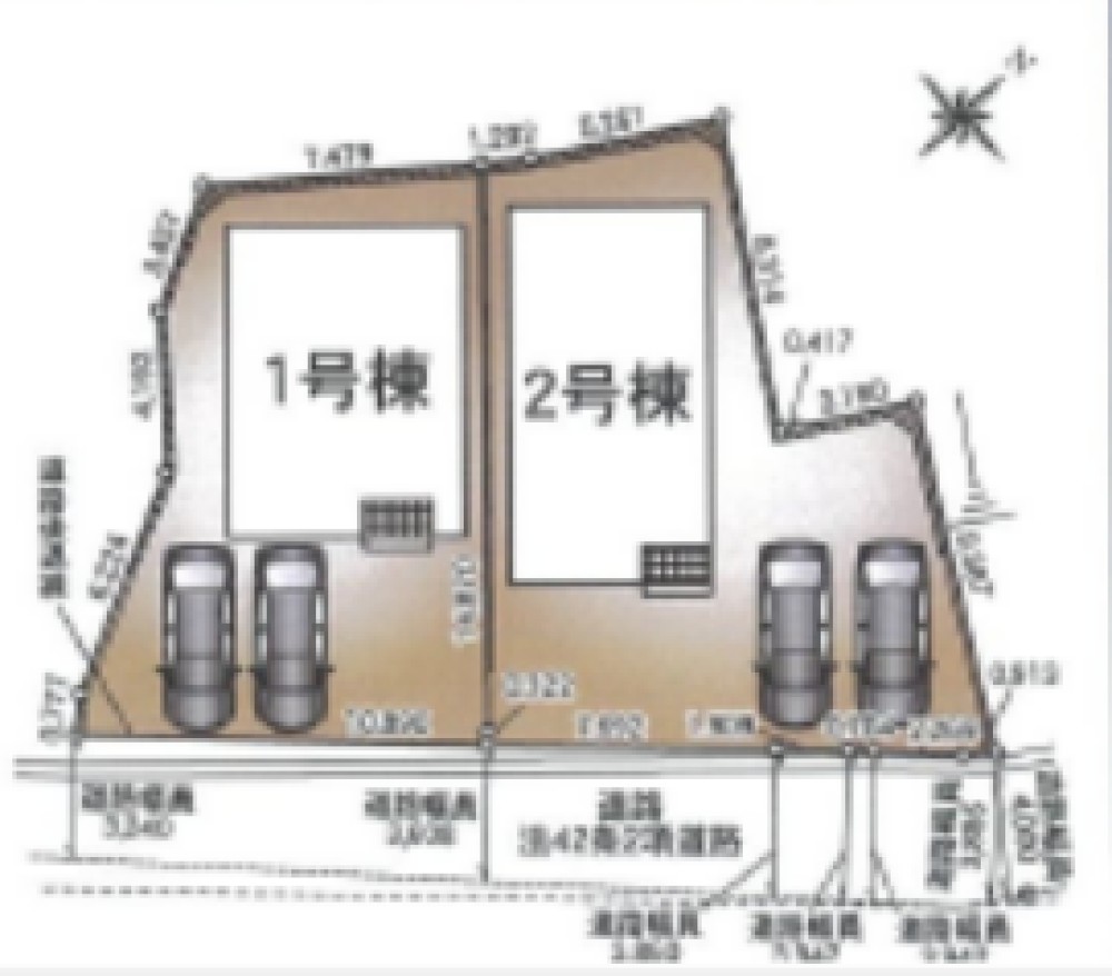 岡崎市鴨田町　第9　全2棟　1号棟 画像2