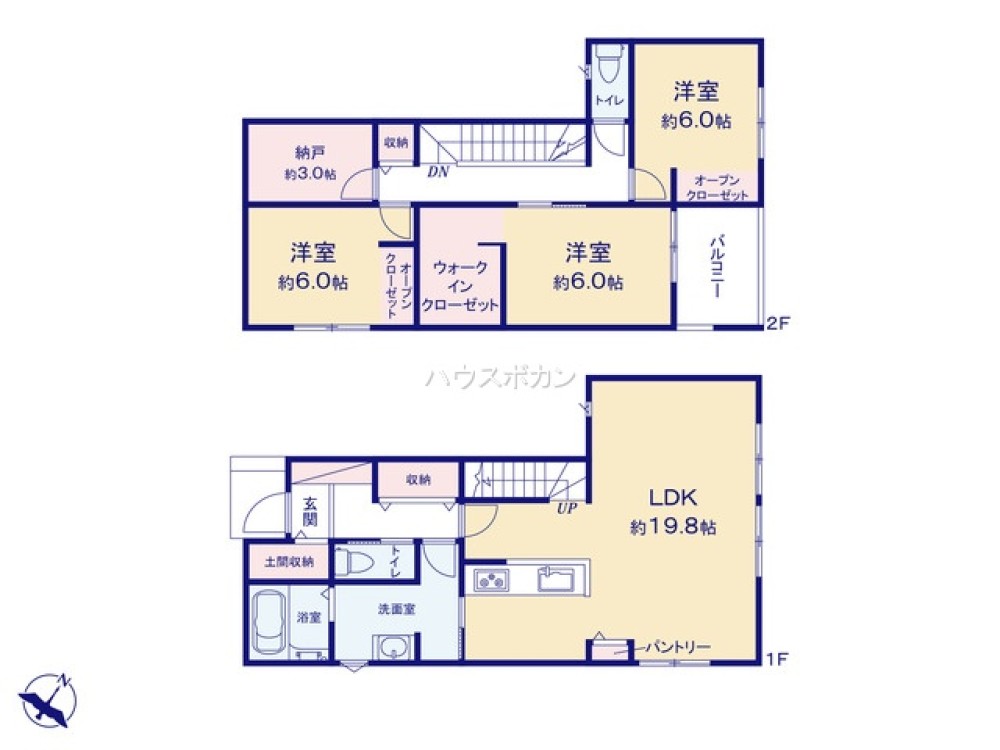 西尾市中畑町　全4棟　C棟 画像2