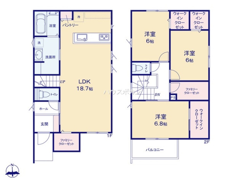 名古屋市中川区新家　第7　全1棟 画像4