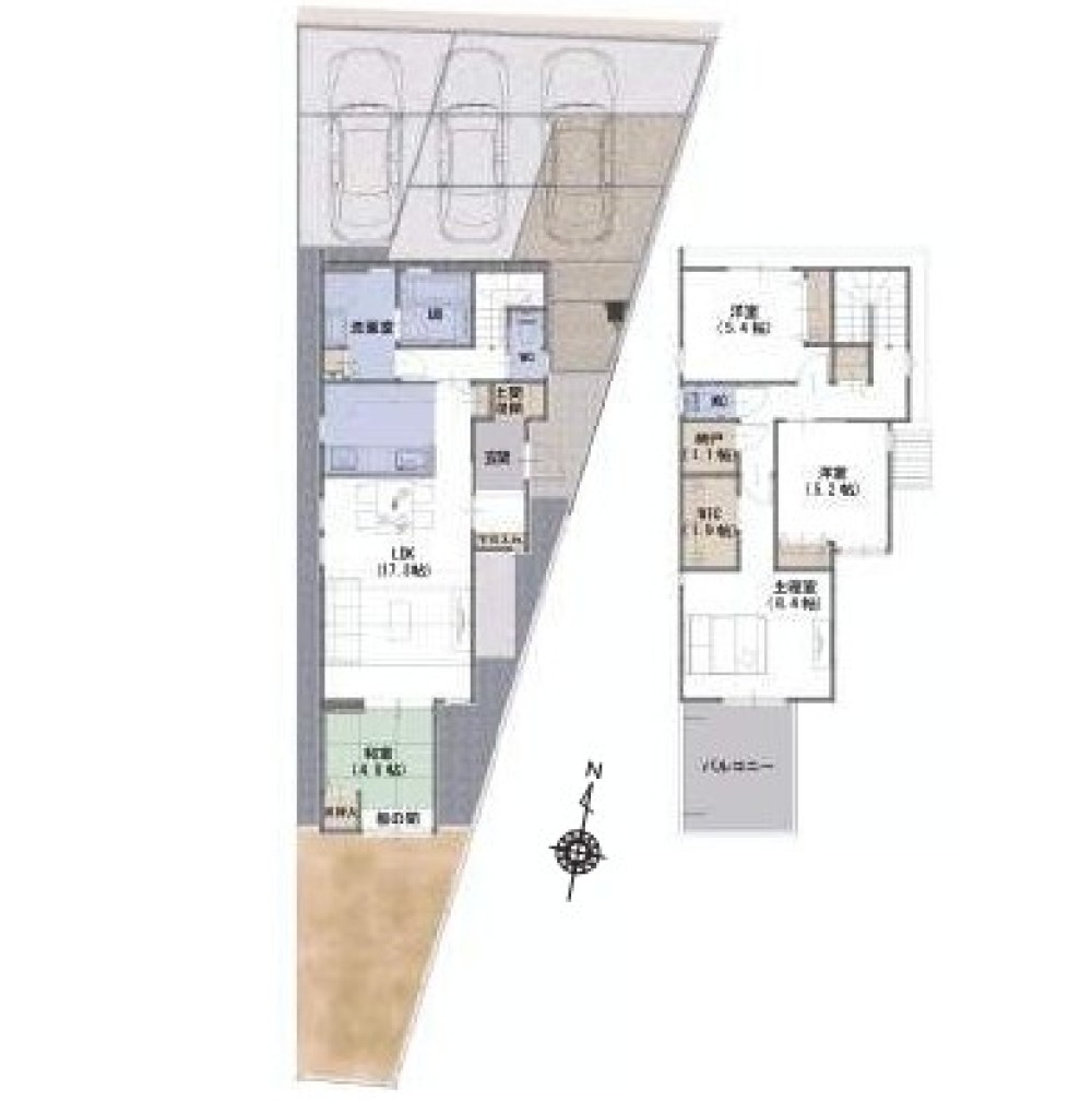 豊川市幸町　全2棟　B号棟 画像2