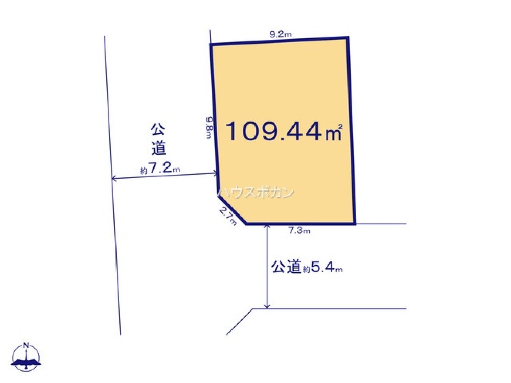 名古屋市中川区元中野町　1期　全2区画　1号地 画像1