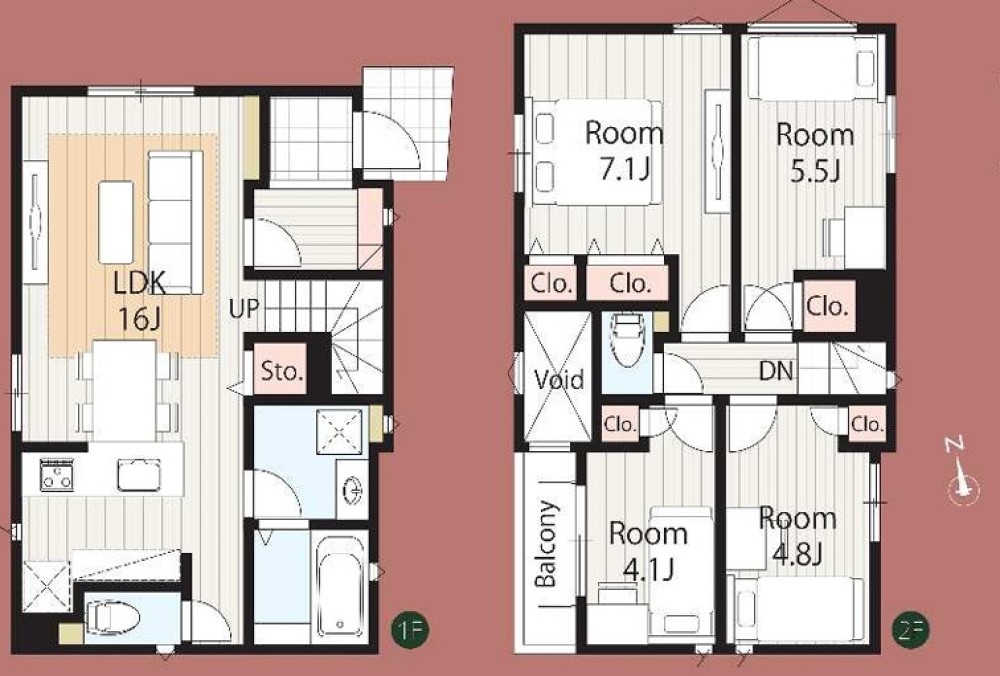 名古屋市中川区牛立町374①　全1棟 画像2
