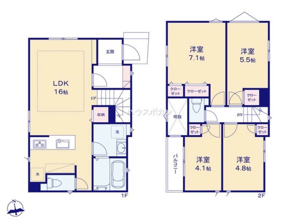 名古屋市中川区牛立町374①　全1棟 画像5