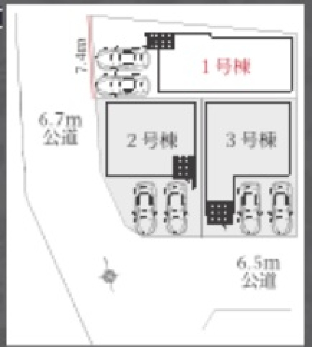 名古屋市名東区小井堀町　1期　全3棟　1号棟 画像1