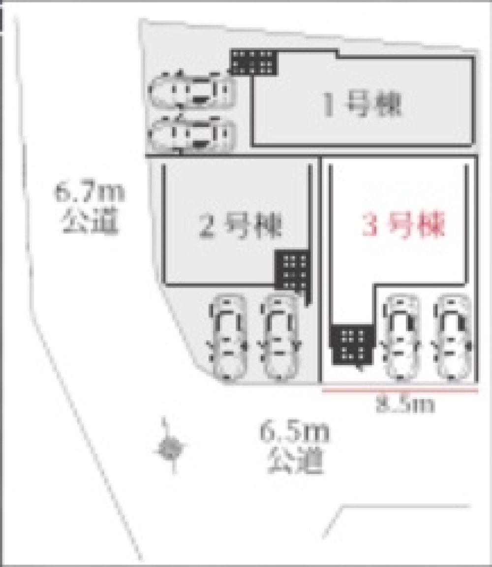 名古屋市名東区小井堀町　1期　全3棟　3号棟 画像1