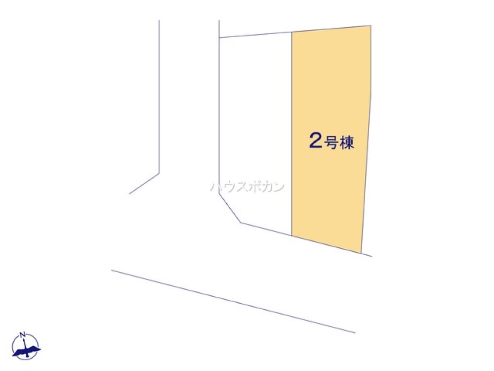 お車の駐車スペース2台分！