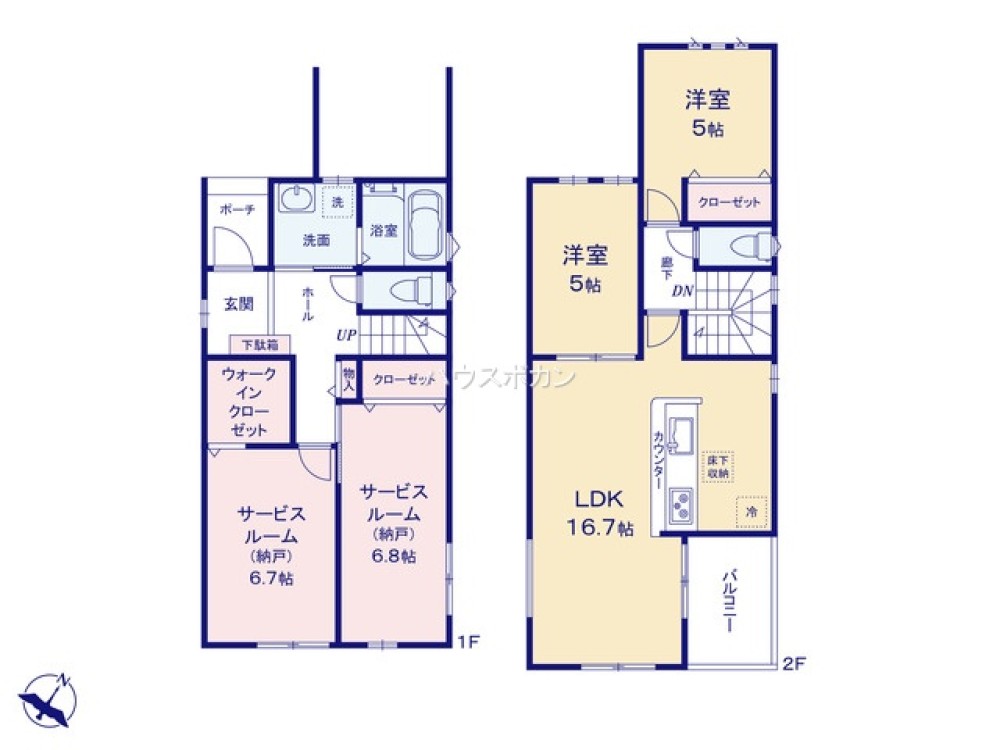 名古屋市南区星崎　第1　全1棟 画像4