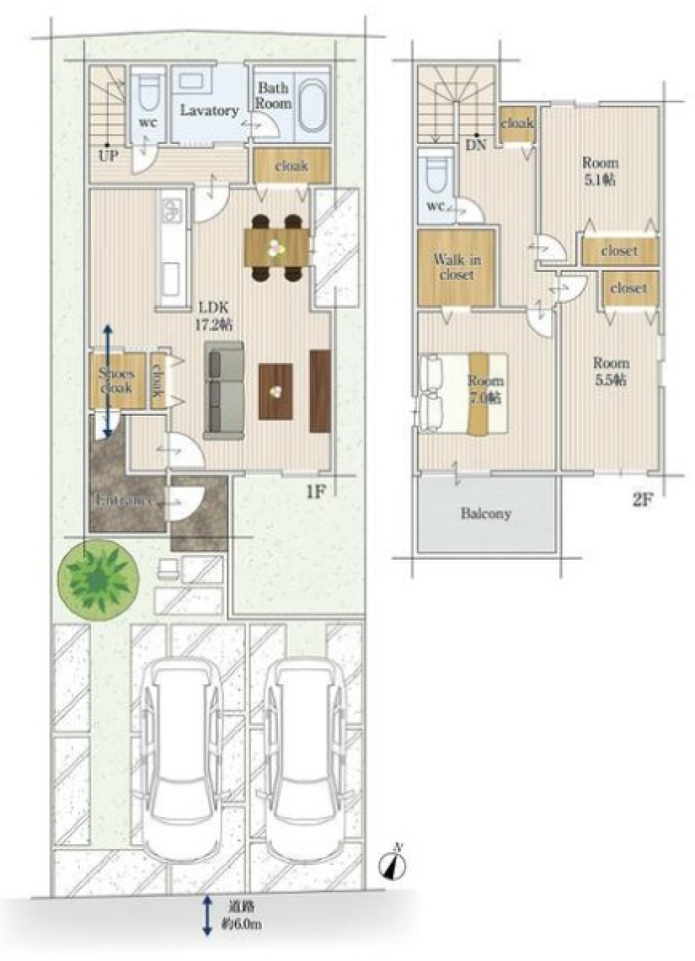 高浜市論地町1期　全5棟　2号棟 画像1