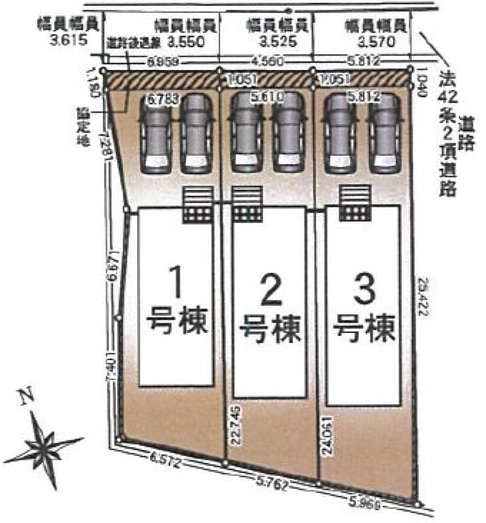 高浜市向山町　第5　全3棟　1号棟 画像1