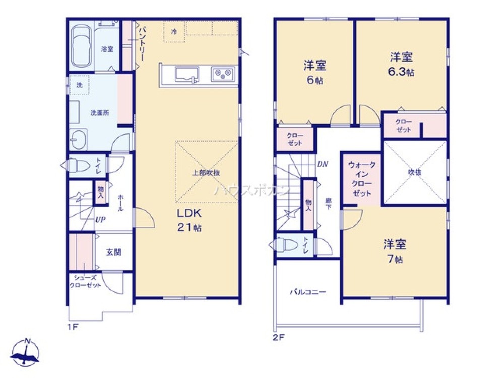 豊橋市草間町第1　全4棟　1号棟 画像4