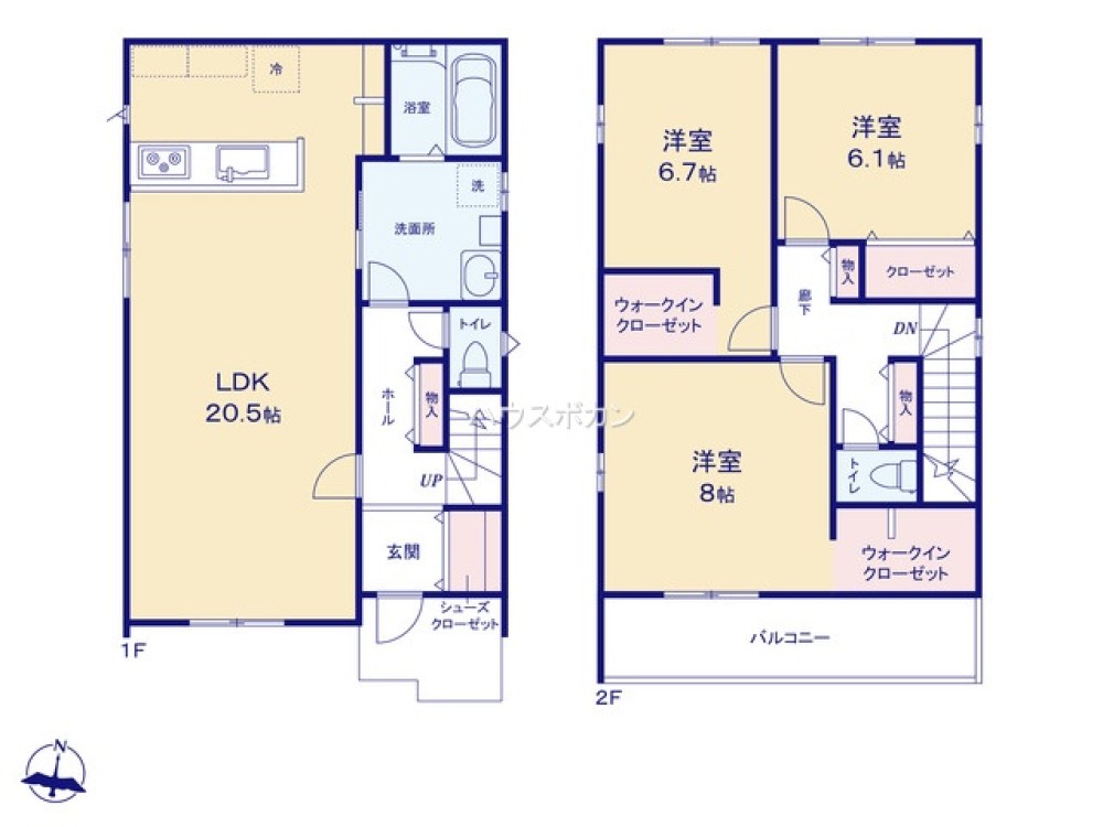 豊橋市草間町第1　全4棟　2号棟 画像4
