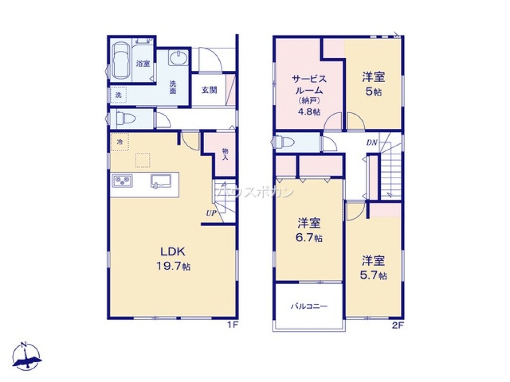 小牧市小牧第5　全2棟　2号棟 画像4