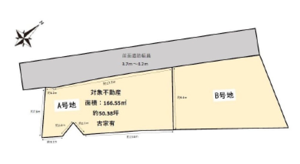 西尾市寺津町　全2区画　A号地 画像1