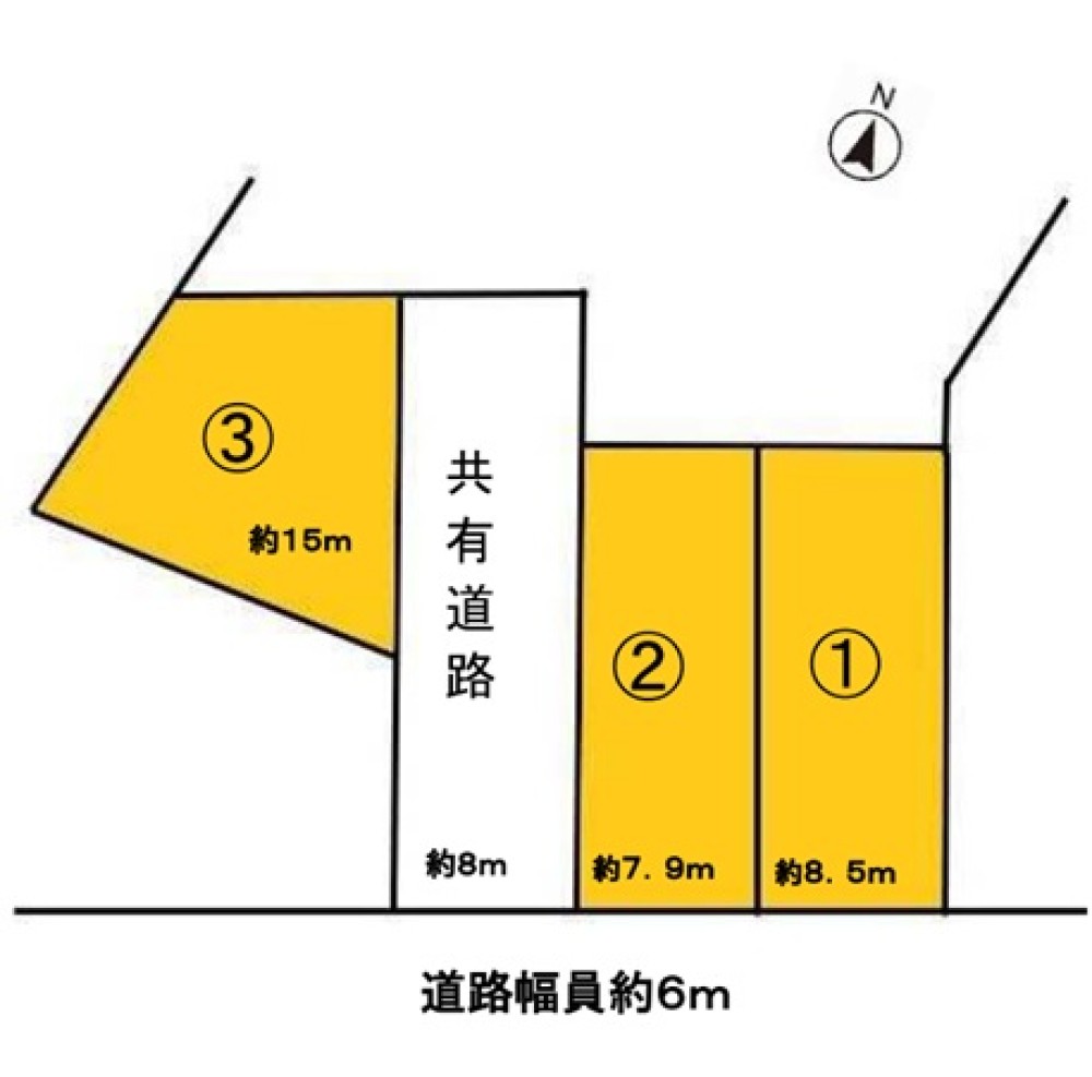 春日井市岩野町　全3区画　2区画 画像1
