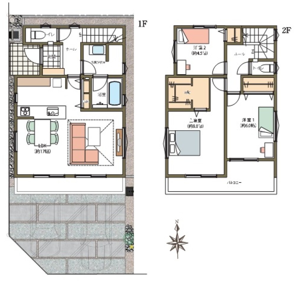 日進市浅田町　全2棟　1号棟 画像2