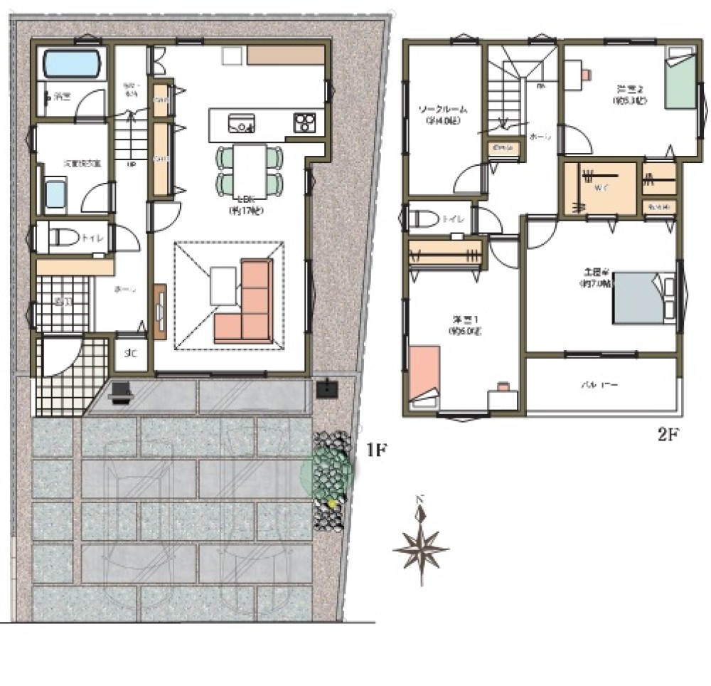 日進市浅田町　全2棟　2号棟 画像2