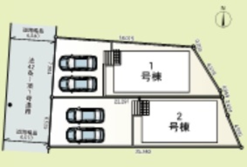 尾張旭市東三郷町　第2　全2棟　1号棟 画像1