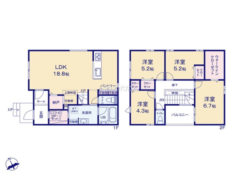 豊田市丸山町　3期　全2棟　2号棟 画像4