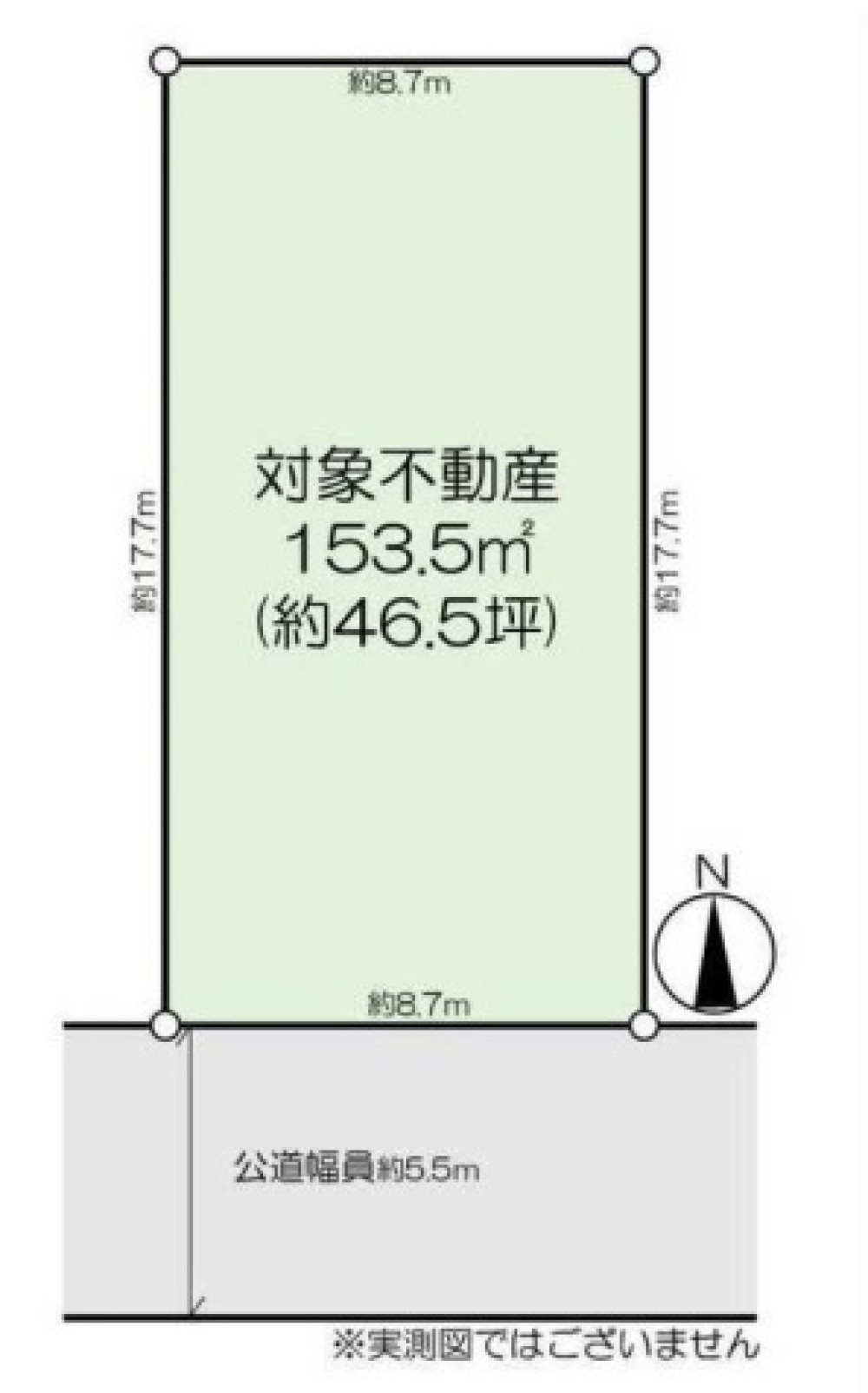 名古屋市西区江向町　全2区画　南側区画 画像1