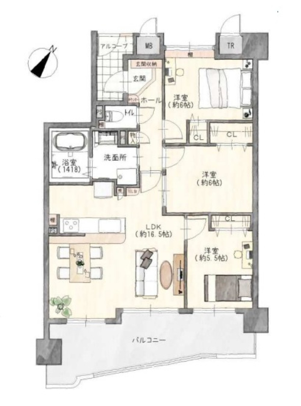 モアグレース末広 画像1