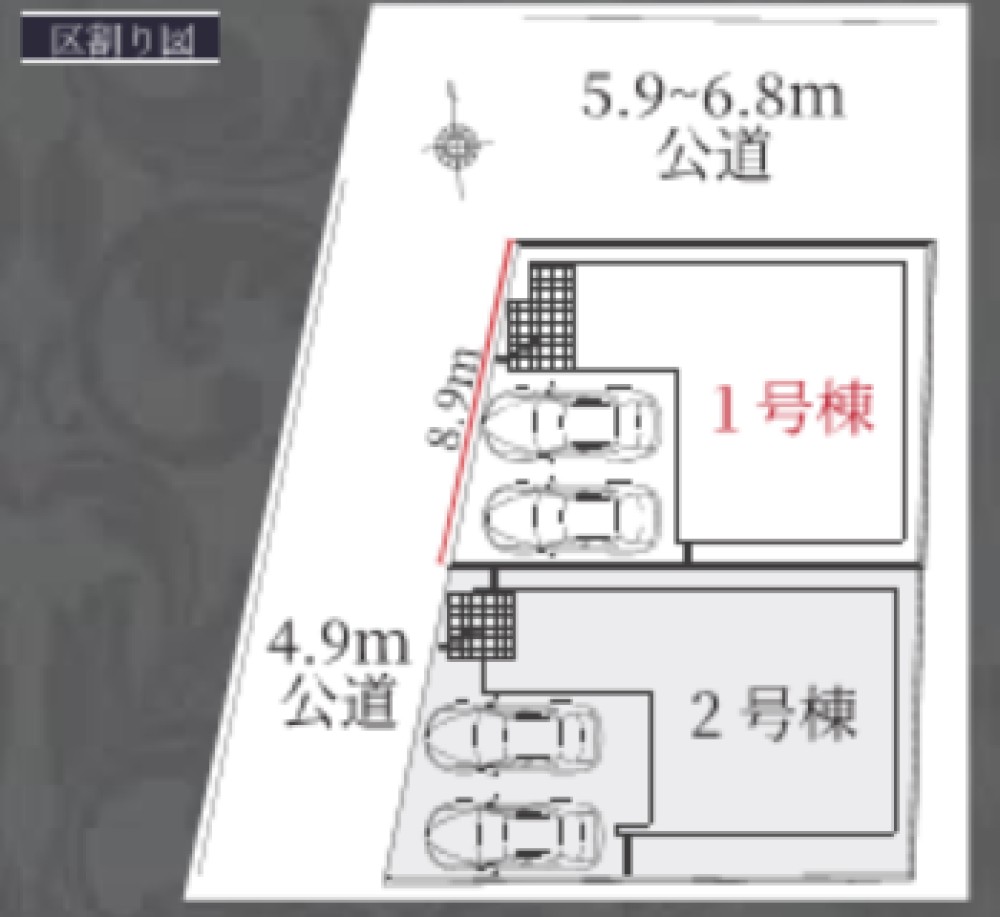 刈谷市野田町　2期　全2棟　1号棟 画像1