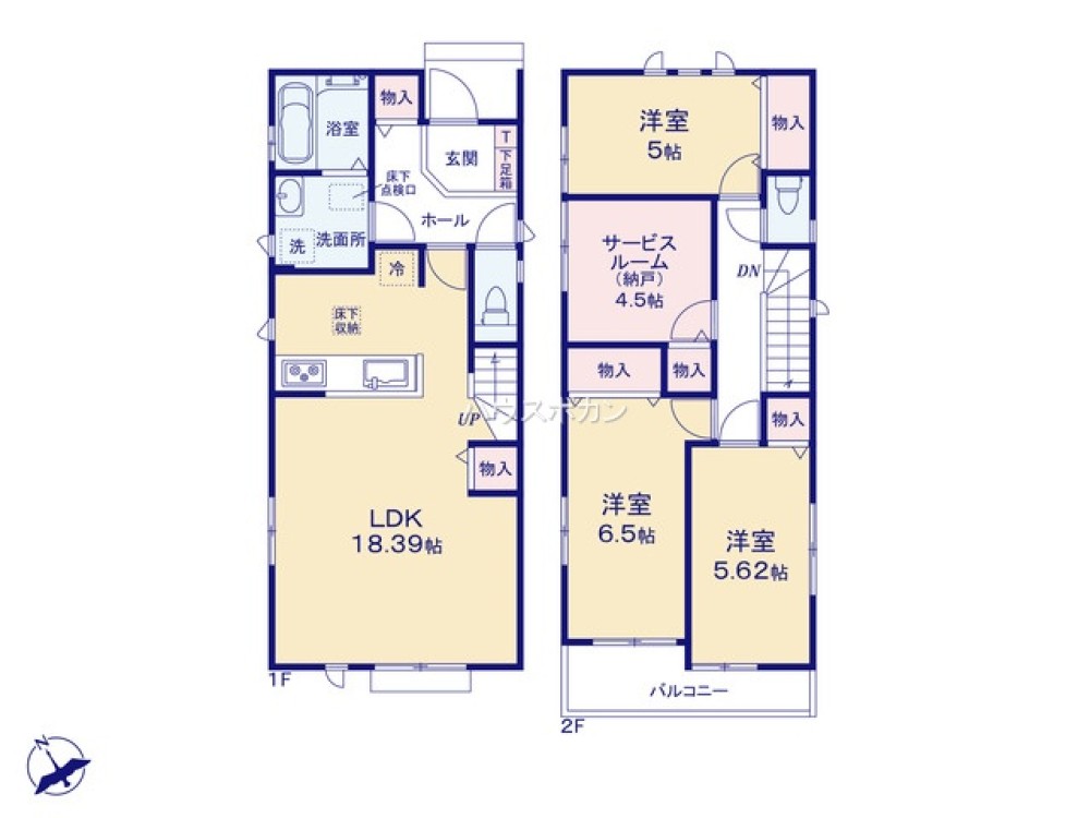 刈谷市築地町　2期　全5棟　B号棟 画像4