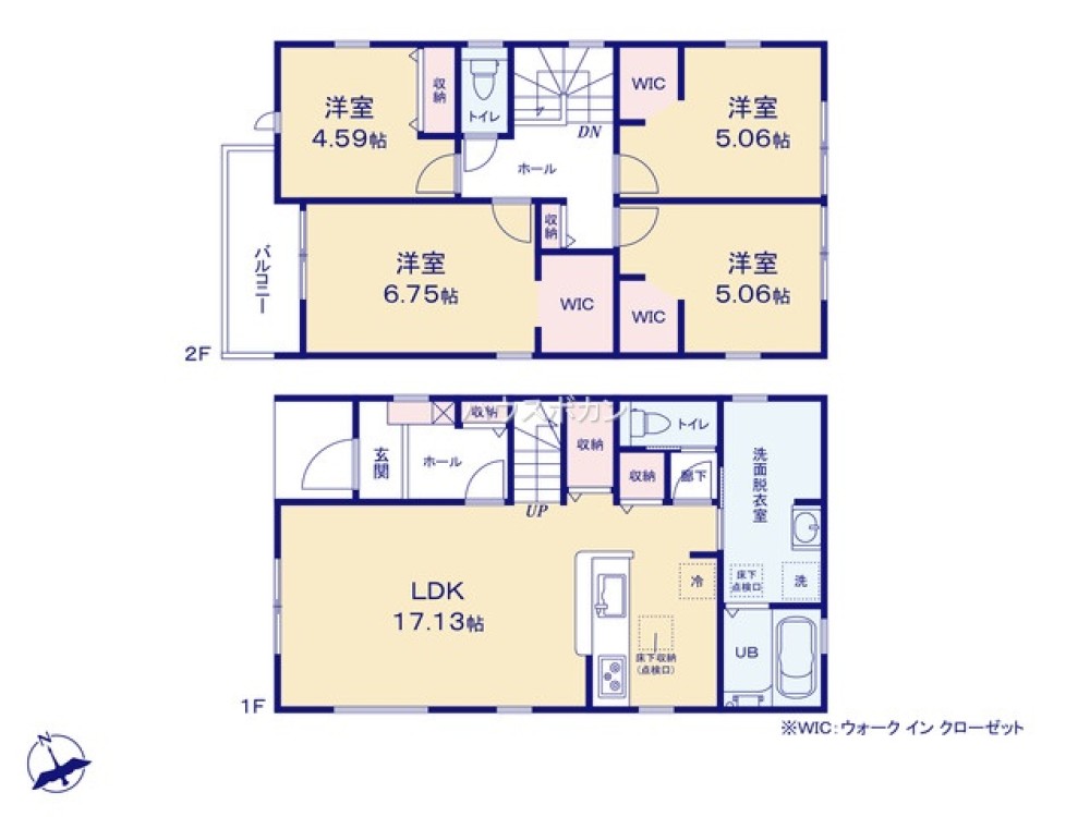 知立市八橋町　全4棟　2号棟 画像6