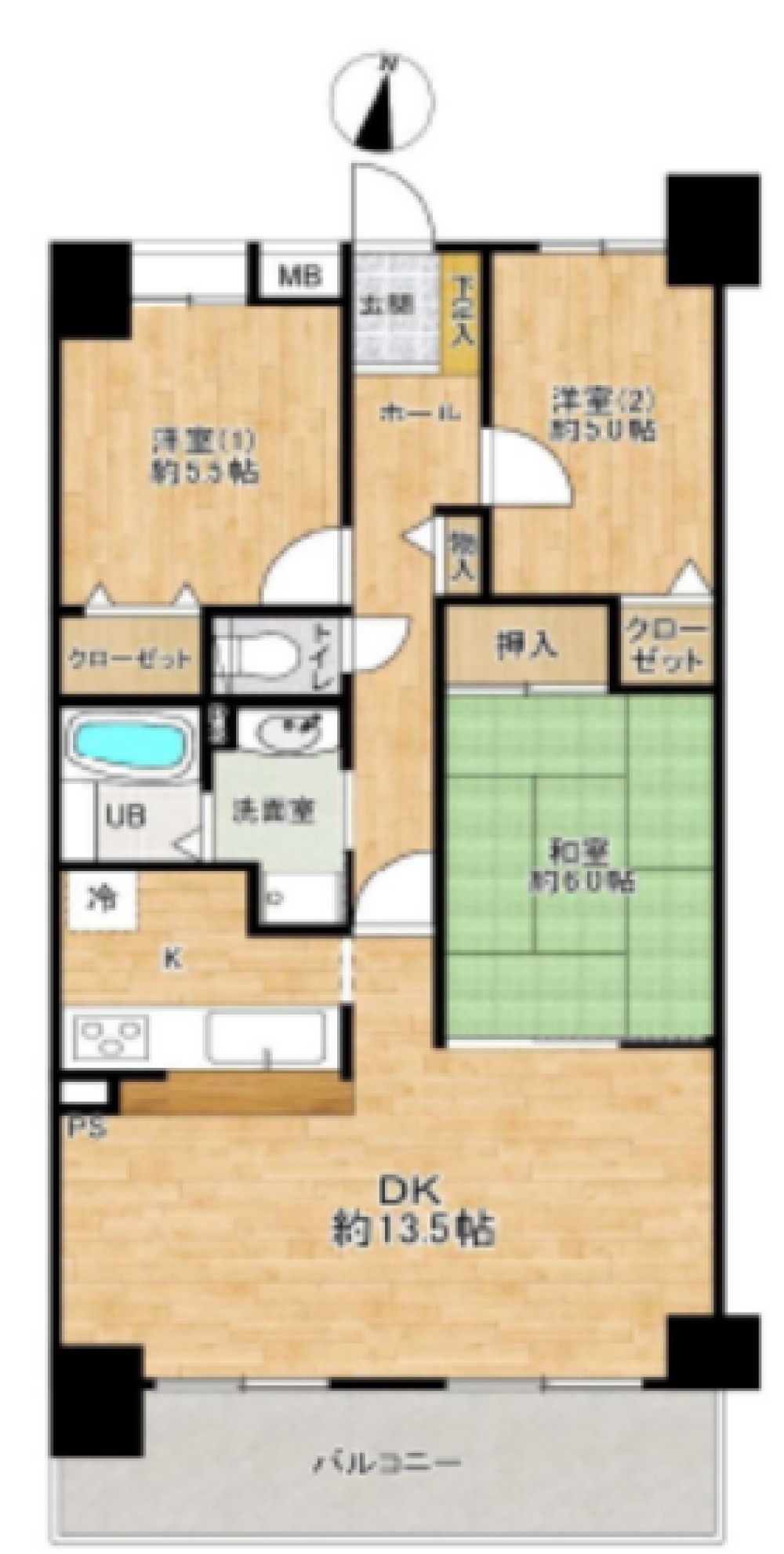 ロイヤルマンション岡崎南公園 画像1