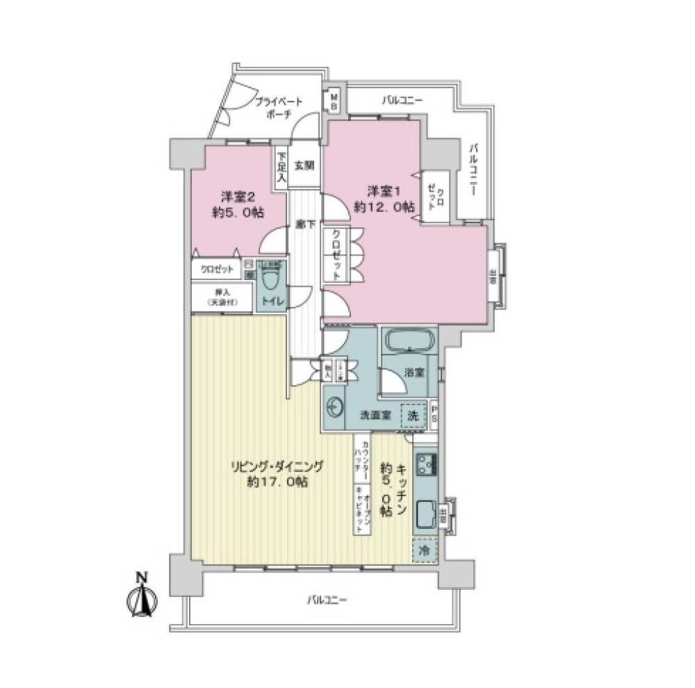 ファミリアーレ八熊通 画像1