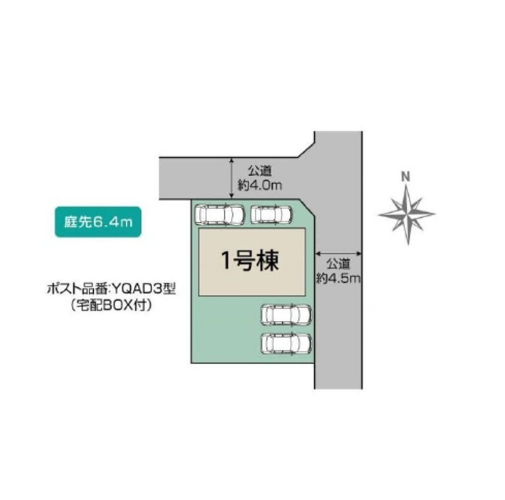 一宮市千秋町　1期　全1棟　1号棟 画像1