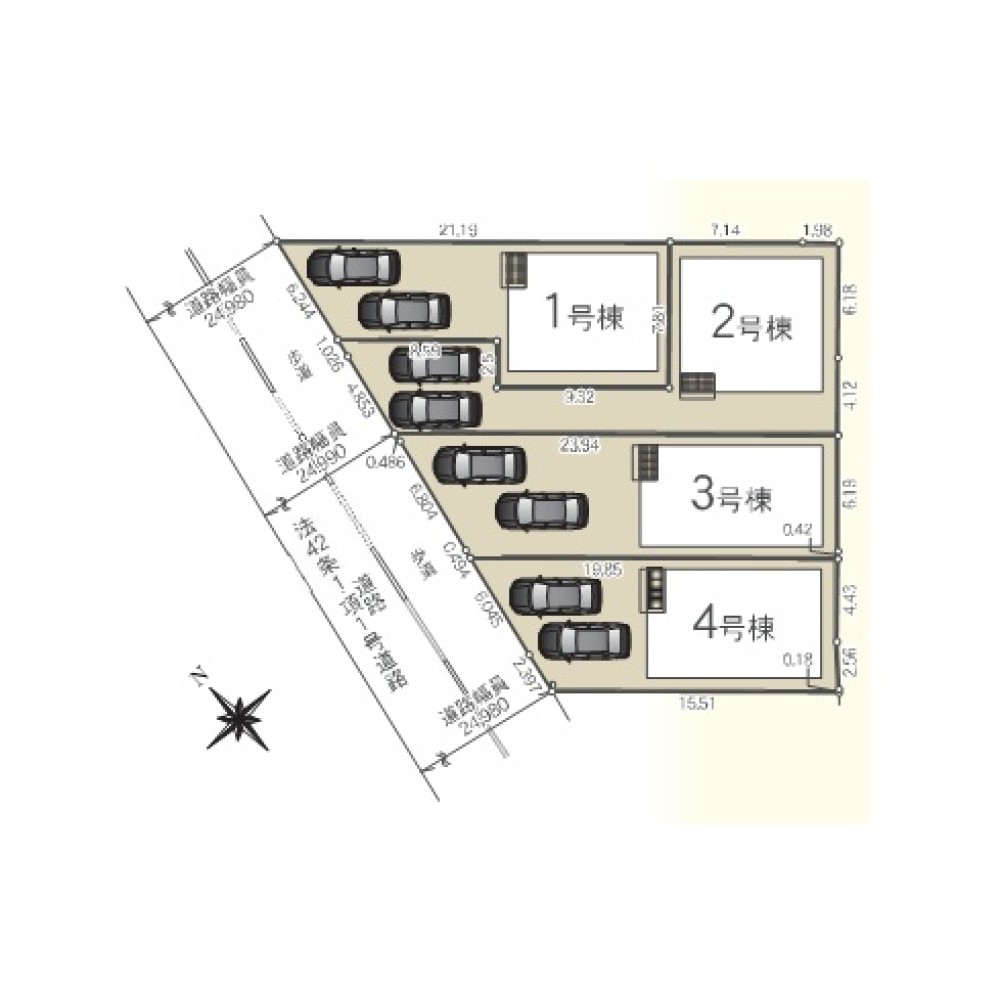 豊田市朝日町　第6　全4棟　1号棟 画像1