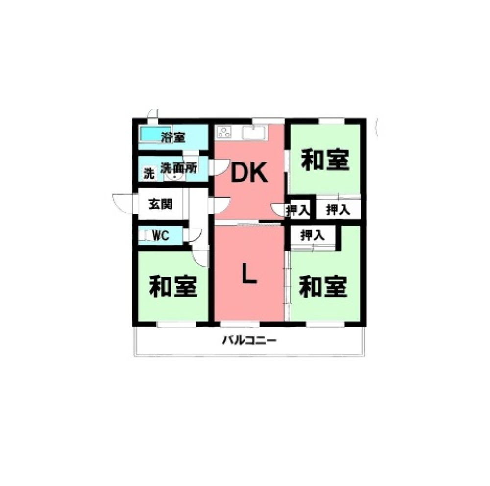 パビリオン平和 A棟 画像1