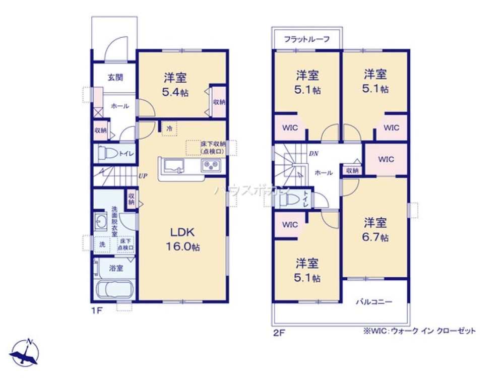 春日井市高森台五丁目　全2棟　1号棟 画像4