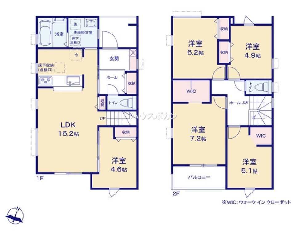 春日井市高森台五丁目　全2棟　2号棟 画像4
