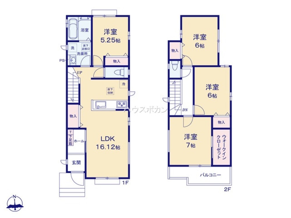 春日井市石尾台六丁目　全2棟　B棟 画像2