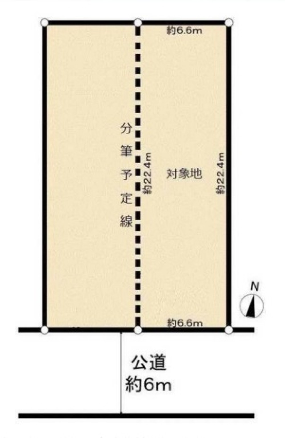 春日井市勝川町　全2区画　東区画 画像1