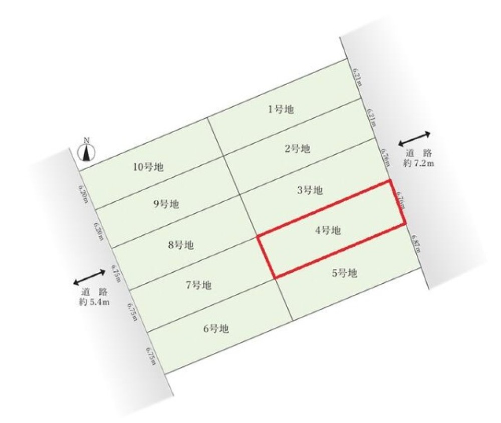 一宮市柳戸町2期　全10区画　4号地 画像1