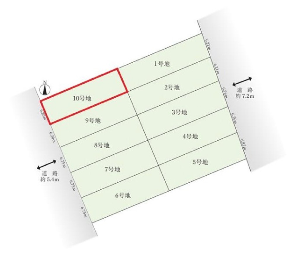 一宮市柳戸町2期　全10区画　10号地 画像1