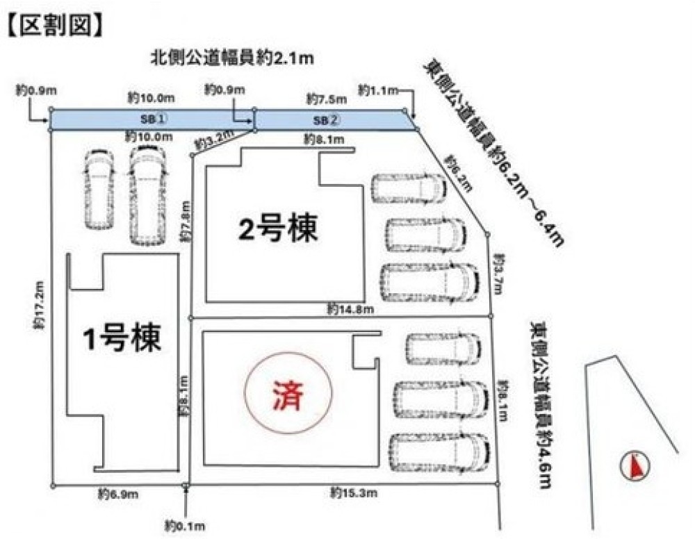 一宮市大和町妙興寺第三　全3棟　1号棟 画像1