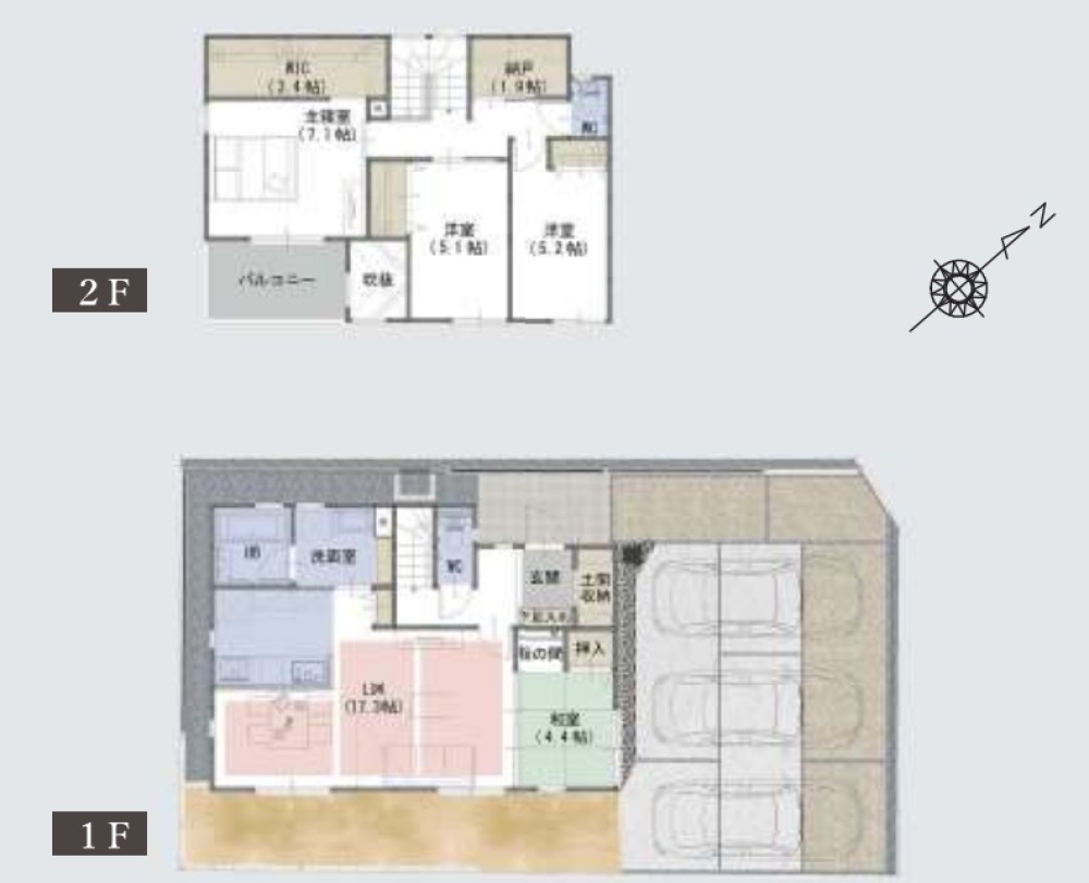 春日井市八事町2期　全4棟　D号棟 画像2