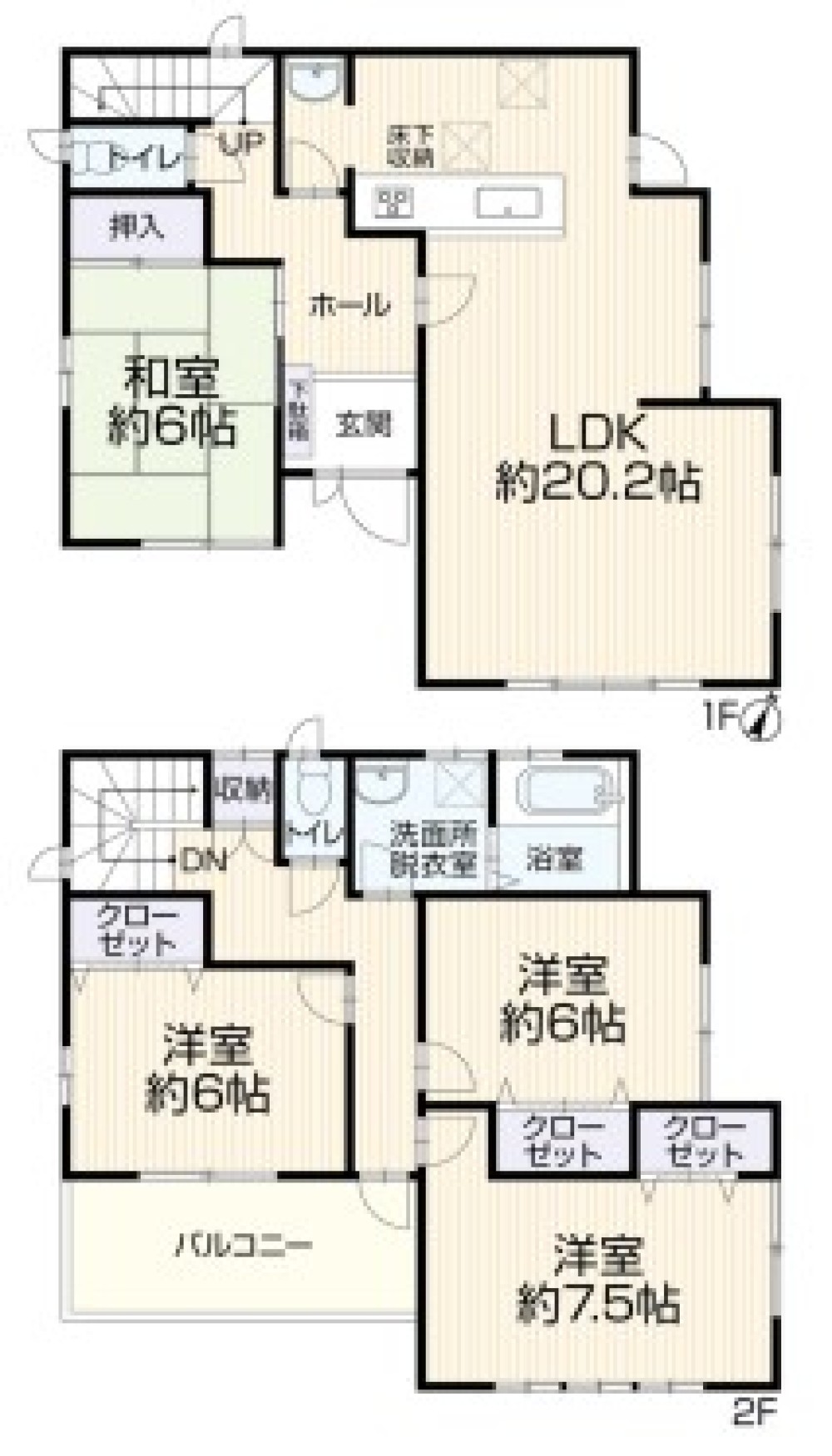 全居室6帖以上の4LDKです！