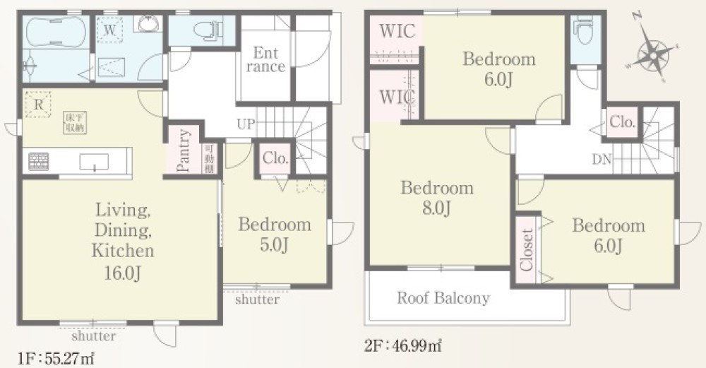 知多郡阿久比町草木　1期　全1棟 画像2