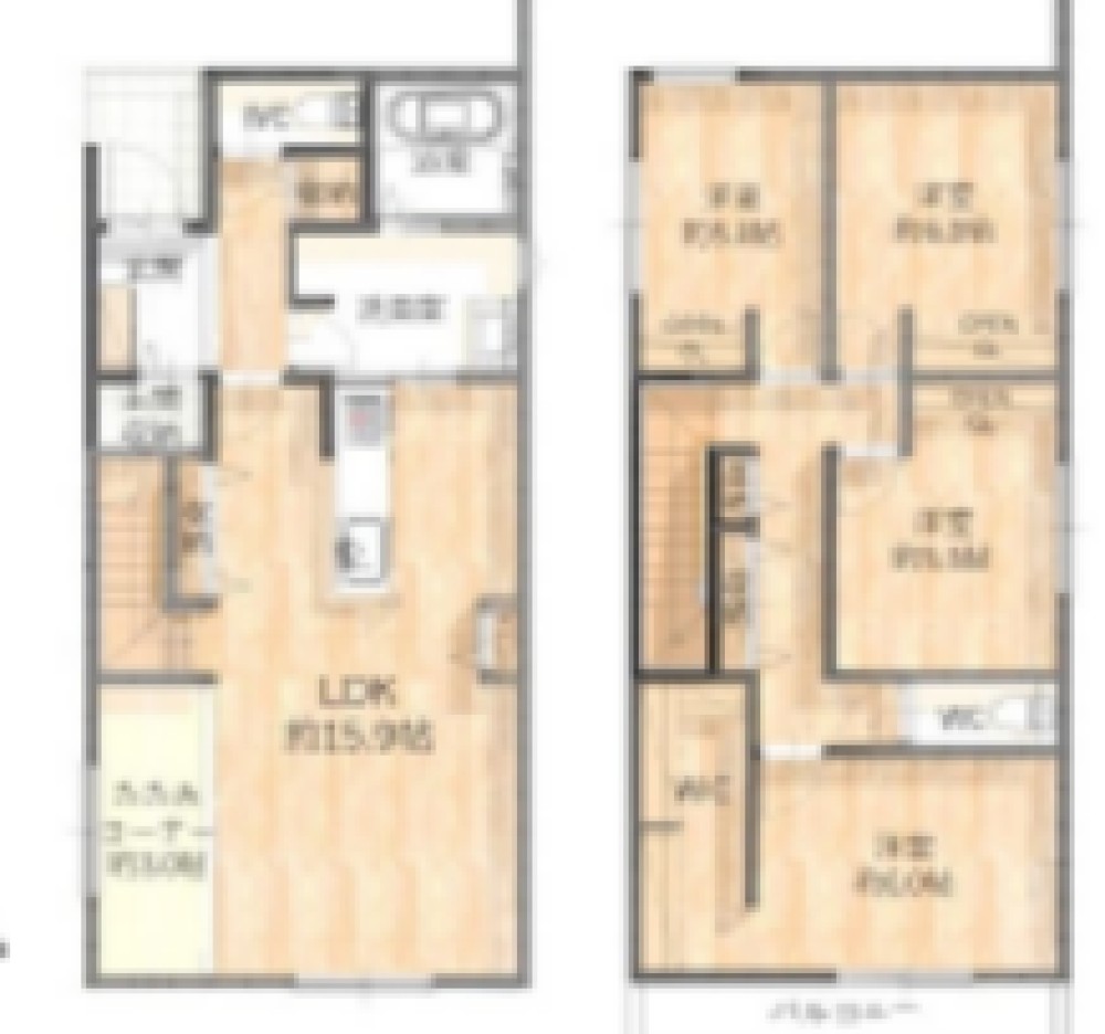 岡崎市矢作町Ⅱ期　全4棟　B棟 画像1